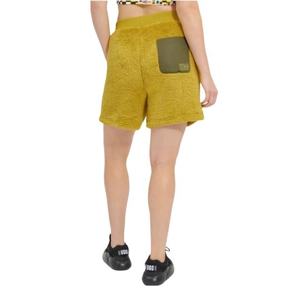 UGG Australia Camilia Sherpa Shorts - Relish / Sapling - Size Large - Picture 1 of 6